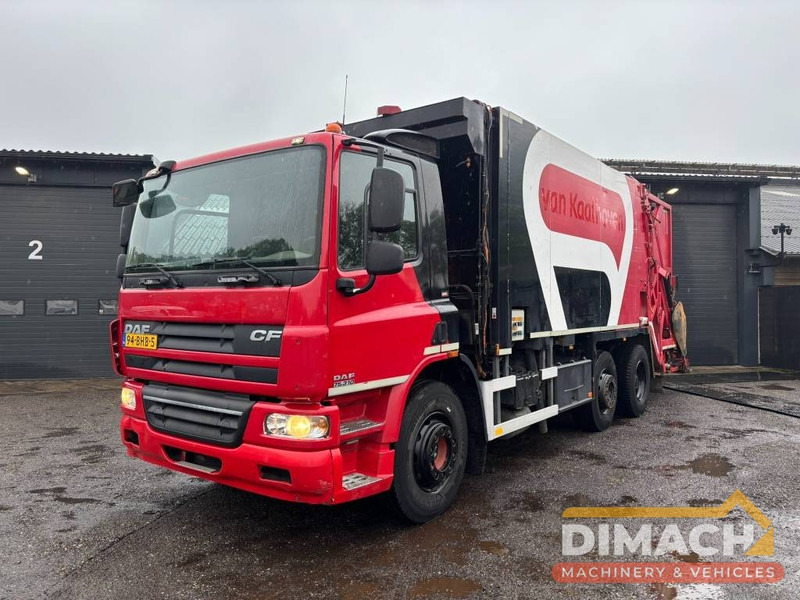 DAF FAG CF75.310 6x2 - VDK Geesink, 2 compartimenten, NL Truck - Caminhão de lixo: foto 1 DAF FAG CF75.310 6x2 - VDK Geesink, 2 compartimenten, NL Truck - Caminhão de lixo: foto 1