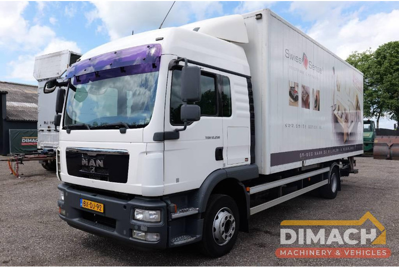 MAN TGM 12.290 wissellaadbak laadklep -loadlift MAN TGM met renova wissel laaldbak systeem ( BDF ) airco TOP !!verhuiswagen - Camião furgão: foto 1 MAN TGM 12.290 wissellaadbak laadklep -loadlift MAN TGM met renova wissel laaldbak systeem ( BDF ) airco TOP !!verhuiswagen - Camião furgão: foto 1