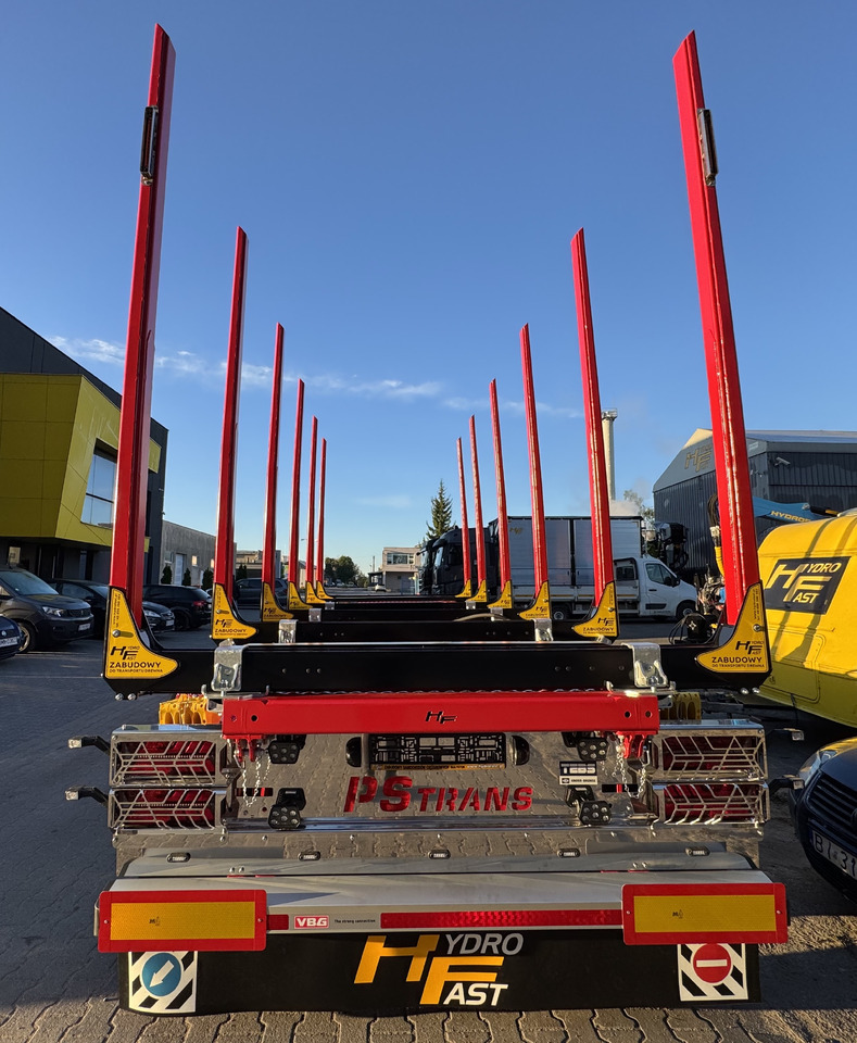 HYDROFAST Przyczepa 3 osiowa / 3 axles timber transport trailer / Remorque à 3 essieux pour le transport de bois / 3-Achs-Rungenanhänger / 3-tengelyes-rönkszállító-pótkocsi / Remorcă pentru transportul lemnului - Reboque transporte de madeira: foto 4 HYDROFAST Przyczepa 3 osiowa / 3 axles timber transport trailer / Remorque à 3 essieux pour le transport de bois / 3-Achs-Rungenanhänger / 3-tengelyes-rönkszállító-pótkocsi / Remorcă pentru transportul lemnului - Reboque transporte de madeira: foto 4