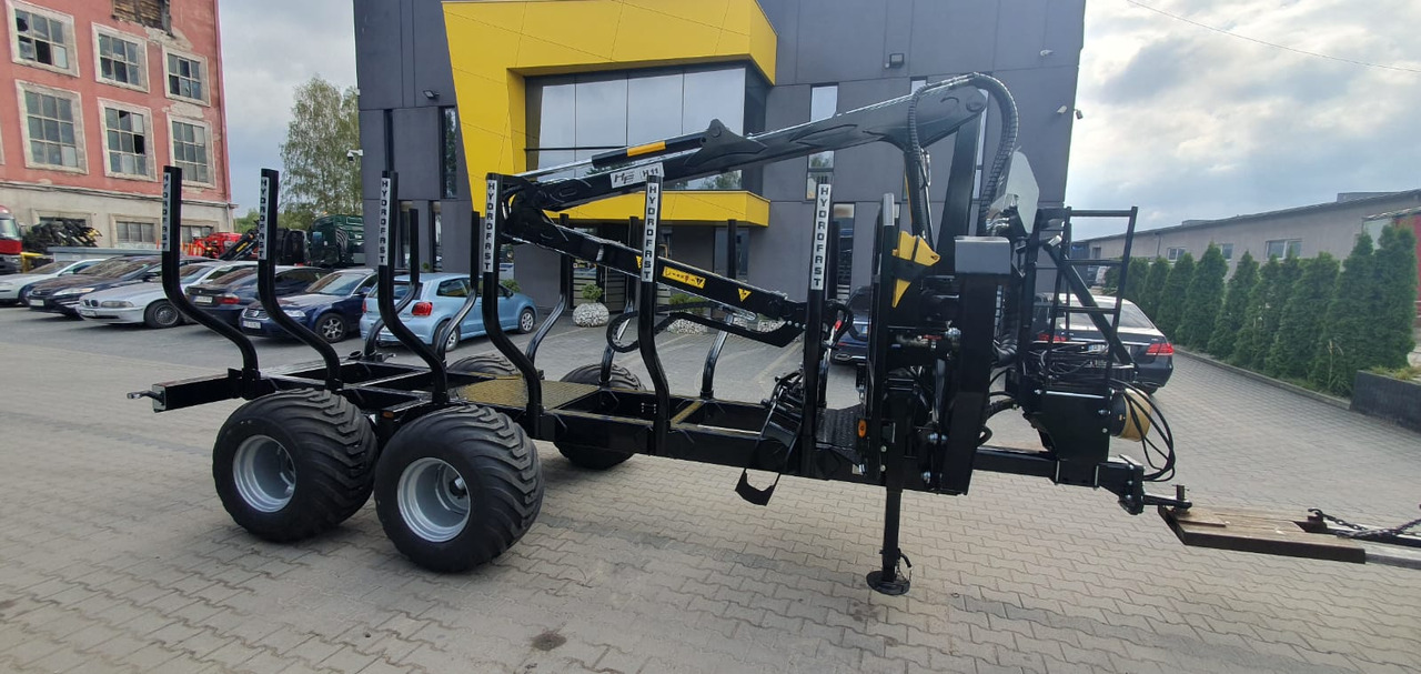 HYDROFAST Przyczepa leśna / Timber trailer /  Holzanhänger /  Remorque à bois  / Remolque para madera - Reboque florestal: foto 1 HYDROFAST Przyczepa leśna / Timber trailer /  Holzanhänger /  Remorque à bois  / Remolque para madera - Reboque florestal: foto 1