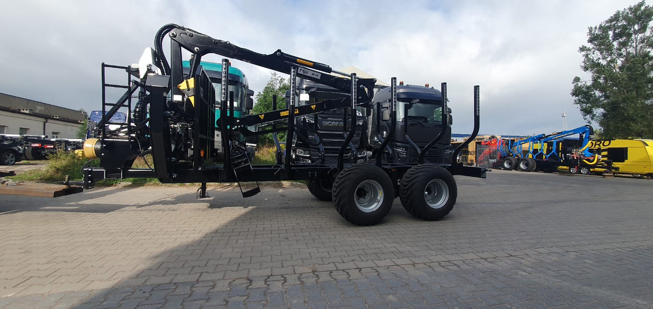 HYDROFAST Przyczepa leśna / Timber trailer /  Holzanhänger /  Remorque à bois  / Remolque para madera - Reboque florestal: foto 2 HYDROFAST Przyczepa leśna / Timber trailer /  Holzanhänger /  Remorque à bois  / Remolque para madera - Reboque florestal: foto 2