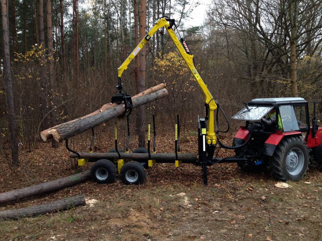 Hydrofast Timber Harvesting Trailer/Forstanhänger/Przyczepka do zrywki drewna H9 - Reboque florestal: foto 4 Hydrofast Timber Harvesting Trailer/Forstanhänger/Przyczepka do zrywki drewna H9 - Reboque florestal: foto 4