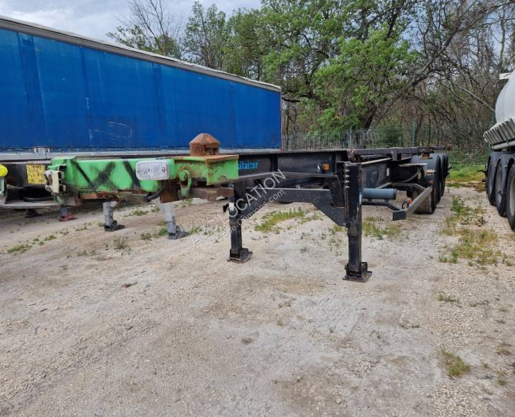 Asca - Semi-reboque transportador de contêineres/ Caixa móvel: foto 2 Asca - Semi-reboque transportador de contêineres/ Caixa móvel: foto 2
