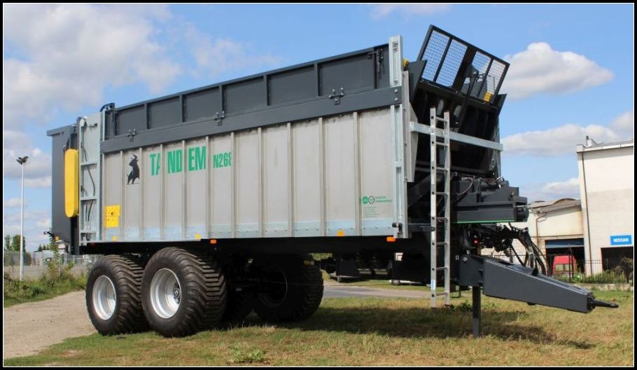 Espalhador de estrume novo Auto-Agro Mistreuer / Manure spreader / Epandeur à fumier / Rimorchio spandiconcime / Abonadora / Разбрасыватель органических удобрений / Rozrzutnik obornika Tandem N268: foto 34