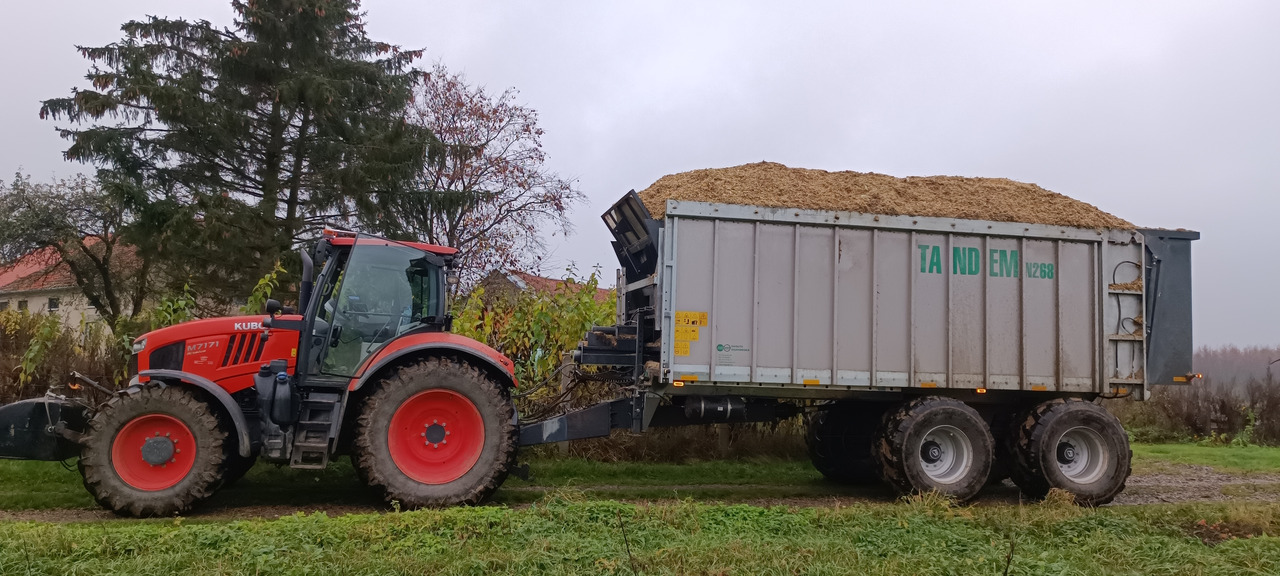 Espalhador de estrume novo Auto-Agro Mistreuer / Manure spreader / Epandeur à fumier / Rimorchio spandiconcime / Abonadora / Разбрасыватель органических удобрений / Rozrzutnik obornika Tandem N268: foto 32
