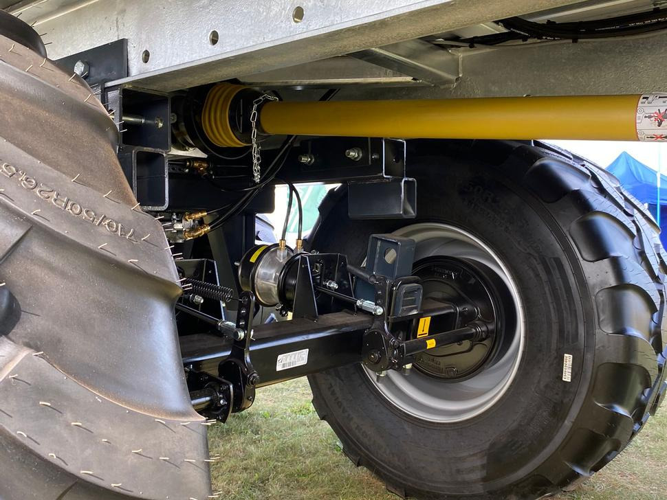 Espalhador de estrume novo Auto-Agro Mistreuer / Manure spreader / Epandeur à fumier / Rimorchio spandiconcime / Разбрасыватель органических удобрений / Rozrzutnik obornika Tandem N268: foto 16