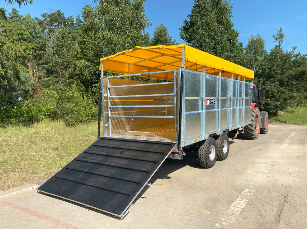 Cynkomet Viehanhänger / Livestock trailer / Remorque bétaillère / Rimorchio per bestiame / Rimorchio per bestiame /Прицеп для перевозки животных / Przyczepa do przewozu zwierząt - Reboque transporte de gado: foto 3 Cynkomet Viehanhänger / Livestock trailer / Remorque bétaillère / Rimorchio per bestiame / Rimorchio per bestiame /Прицеп для перевозки животных / Przyczepa do przewozu zwierząt - Reboque transporte de gado: foto 3