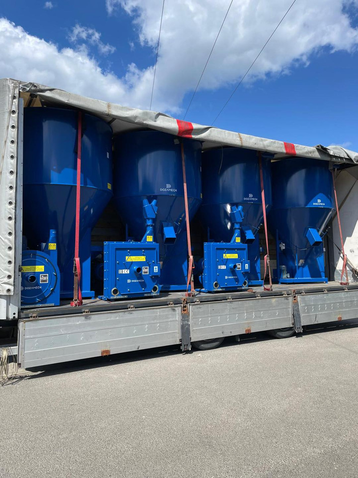 Equipamento de gado novo Dozamech Getreidemischanlage / Feed mixer / Melangeuse de fourrage / Miscelatore di mangime / Кормосмеситель / Mieszalnik H-033/2 1000 kg: foto 20 Equipamento de gado novo Dozamech Getreidemischanlage / Feed mixer / Melangeuse de fourrage / Miscelatore di mangime / Кормосмеситель / Mieszalnik H-033/2 1000 kg: foto 20