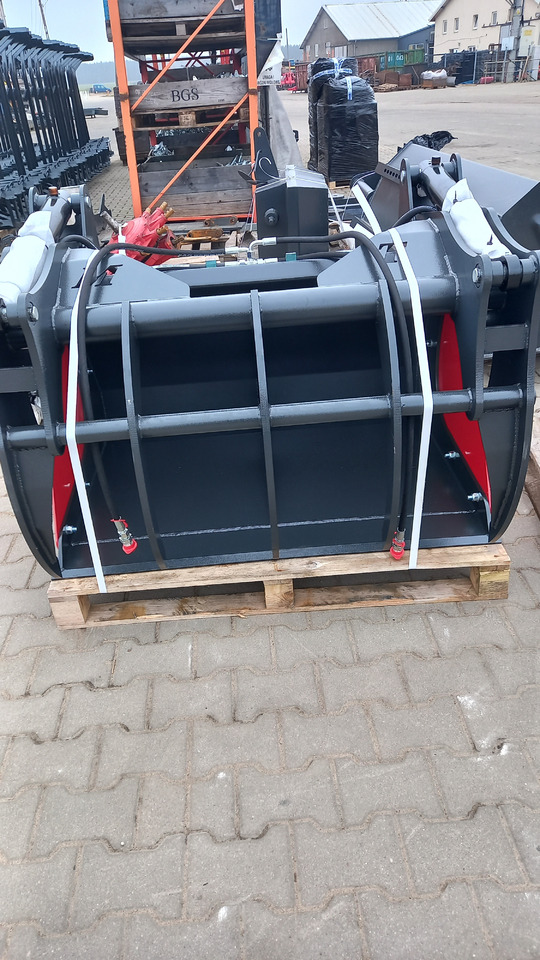 METAL-TECHNIK Krokodilschaufel / Manure grab / Grappin à fumier Weidemann 1,2 m - Balde para Camião: foto 1 METAL-TECHNIK Krokodilschaufel / Manure grab / Grappin à fumier Weidemann 1,2 m - Balde para Camião: foto 1