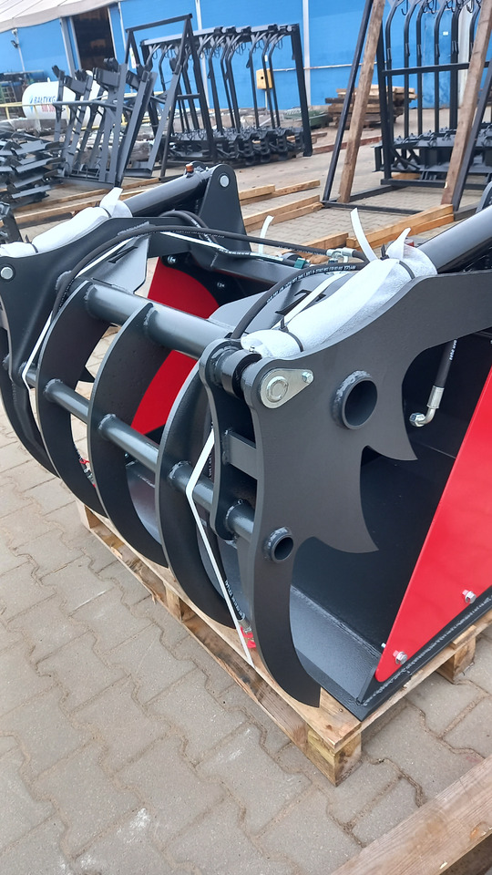 METAL-TECHNIK Krokodilschaufel / Manure grab / Grappin à fumier Weidemann 1,2 m - Balde para Camião: foto 4 METAL-TECHNIK Krokodilschaufel / Manure grab / Grappin à fumier Weidemann 1,2 m - Balde para Camião: foto 4