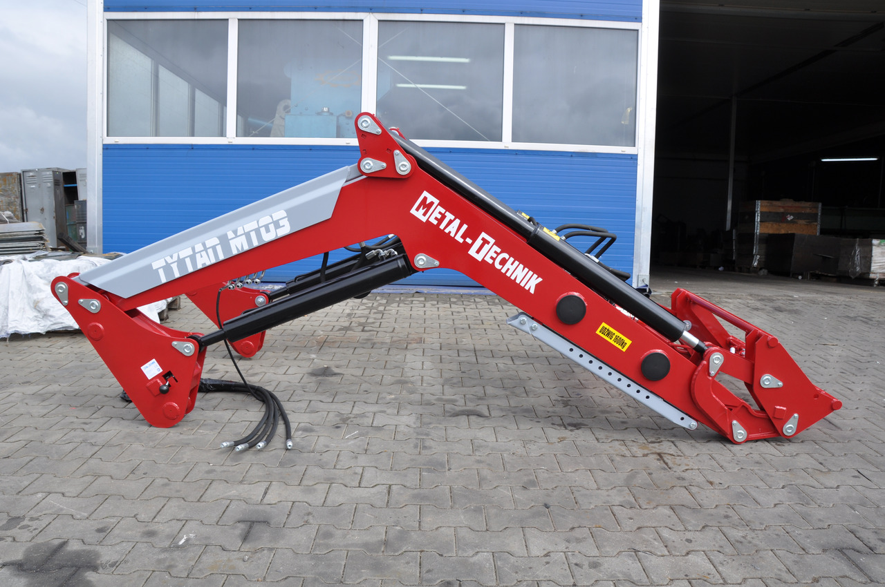 Metal-Technik Frontlader / Front loader / Chargeur frontal / Caricatore frontale / Фронтальный погрузчик / Ładowacz czołowy Tytan MT-03 - Carregador frontal para o trator para Carregador frontal para o trator: foto 2 Metal-Technik Frontlader / Front loader / Chargeur frontal / Caricatore frontale / Фронтальный погрузчик / Ładowacz czołowy Tytan MT-03 - Carregador frontal para o trator para Carregador frontal para o trator: foto 2