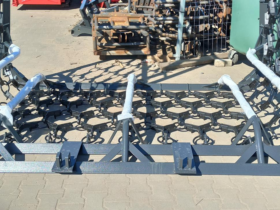 Grade para prados novo Metal-Technik Wiesenegge / Meadow harrow / Herse de prairie / Strigliatrice / Lanza de prado / Полевая волокуша / Włóka łąkowa 6 m: foto 7
