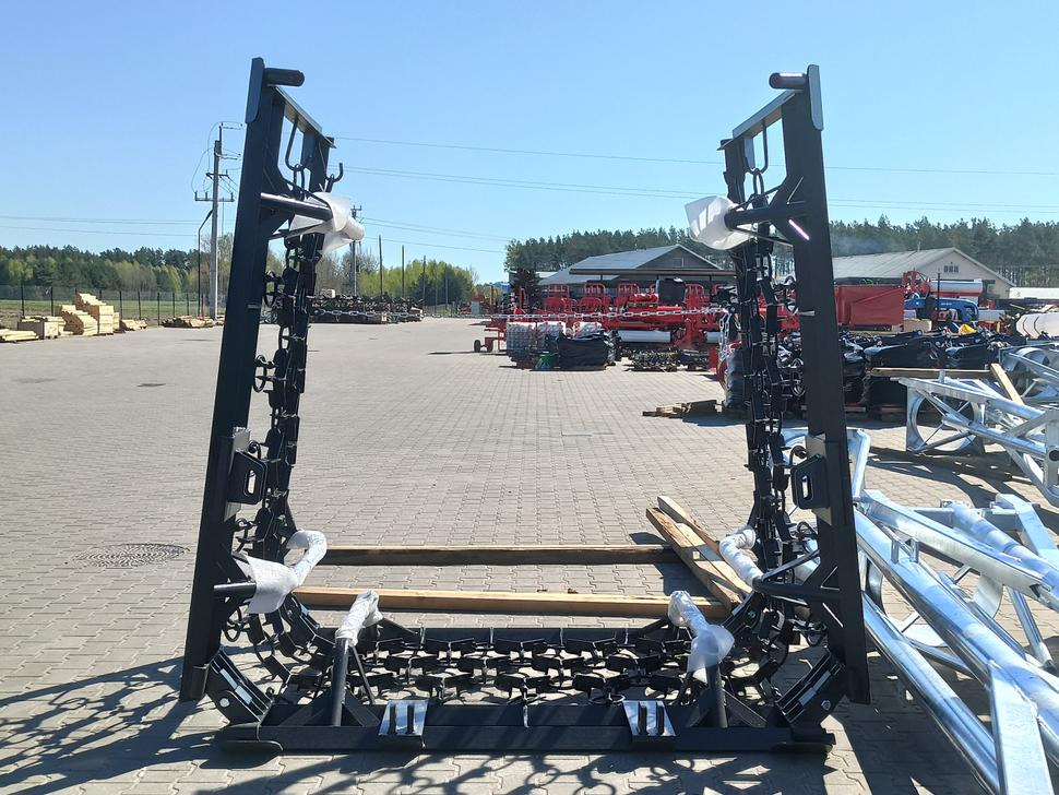 Grade para prados novo Metal-Technik Wiesenegge / Meadow harrow / Herse de prairie / Strigliatrice / Lanza de prado / Полевая волокуша / Włóka łąkowa 6 m: foto 6
