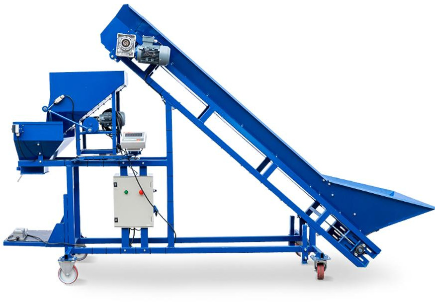 ROLMET Absackwaage / Weighing bagger / Peseuse ensacheuse / Pesatrice / Упаковочная машина с весами / Wagopakowarka WE-1 - Máquina para batata: foto 5 ROLMET Absackwaage / Weighing bagger / Peseuse ensacheuse / Pesatrice / Упаковочная машина с весами / Wagopakowarka WE-1 - Máquina para batata: foto 5