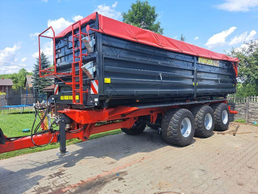 Reboque basculante agrícola novo Techmont Anhänger / Trailer / Remorque / Rimorchio / Прицеп / Przyczepa tridem PTW 21 t: foto 11