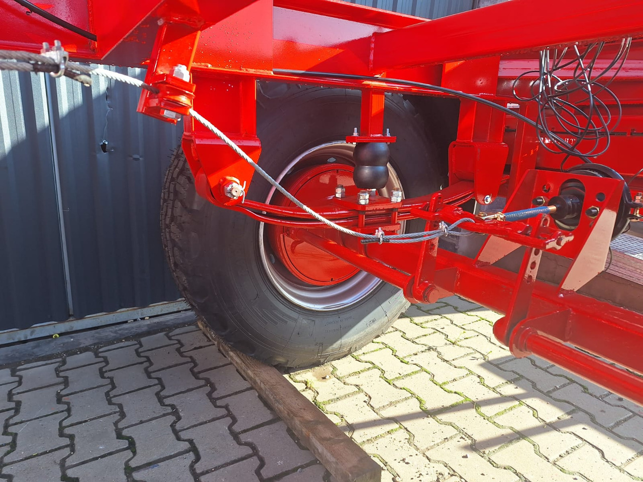 Reboque basculante agrícola novo Techmont Anhänger / Trailer / Remorque / Rimorchio / Прицеп двухоосный бортовой / Przyczepa dwuosiowa PTD16 12 t: foto 10