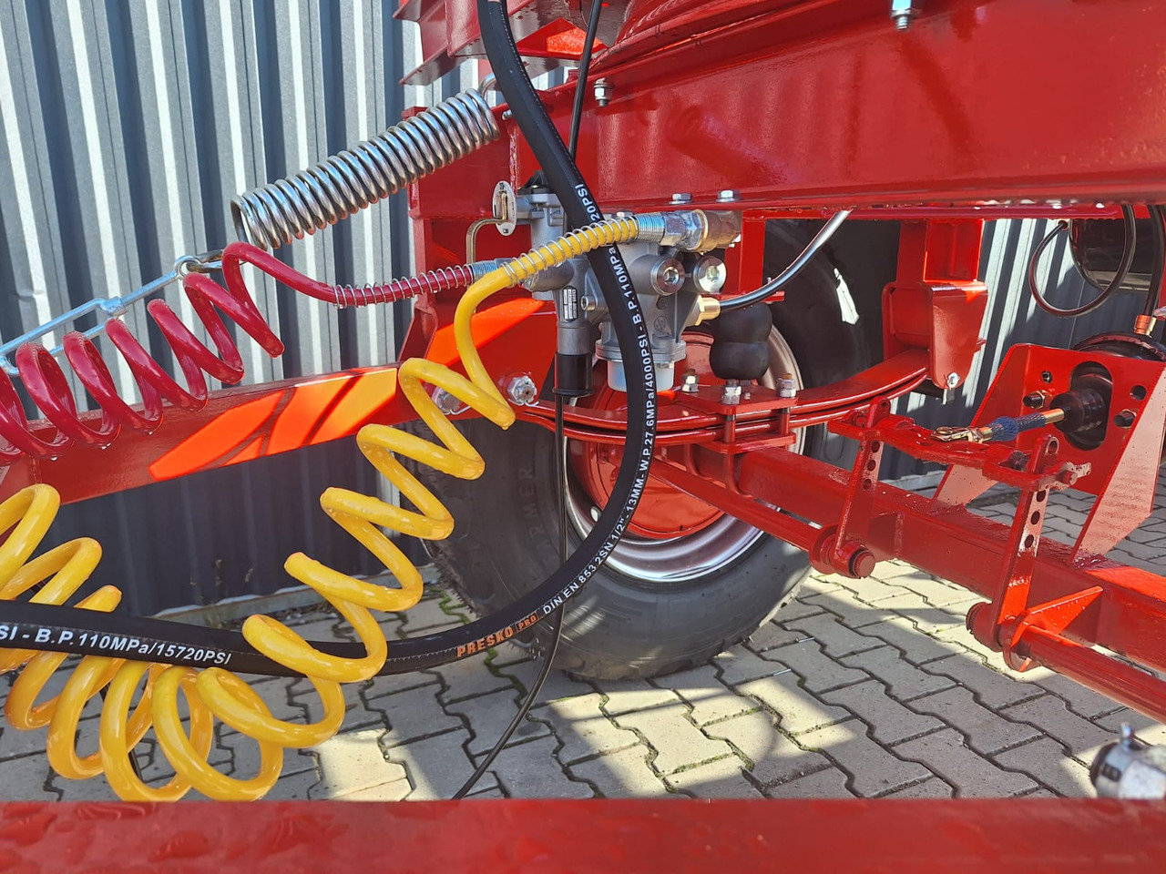 Reboque basculante agrícola novo Techmont Anhänger / Trailer / Remorque / Rimorchio / Прицеп двухоосный бортовой / Przyczepa dwuosiowa PTD16 12 t: foto 11