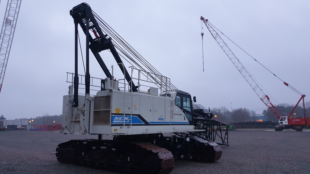 Hitachi-Sumitomo SCX 1000A-3 - Guindaste sobre esteiras: foto 4 Hitachi-Sumitomo SCX 1000A-3 - Guindaste sobre esteiras: foto 4