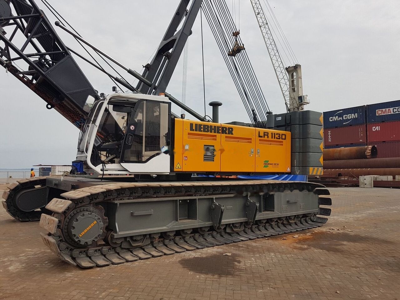 Liebherr LR 1130 - Guindaste sobre esteiras: foto 2 Liebherr LR 1130 - Guindaste sobre esteiras: foto 2