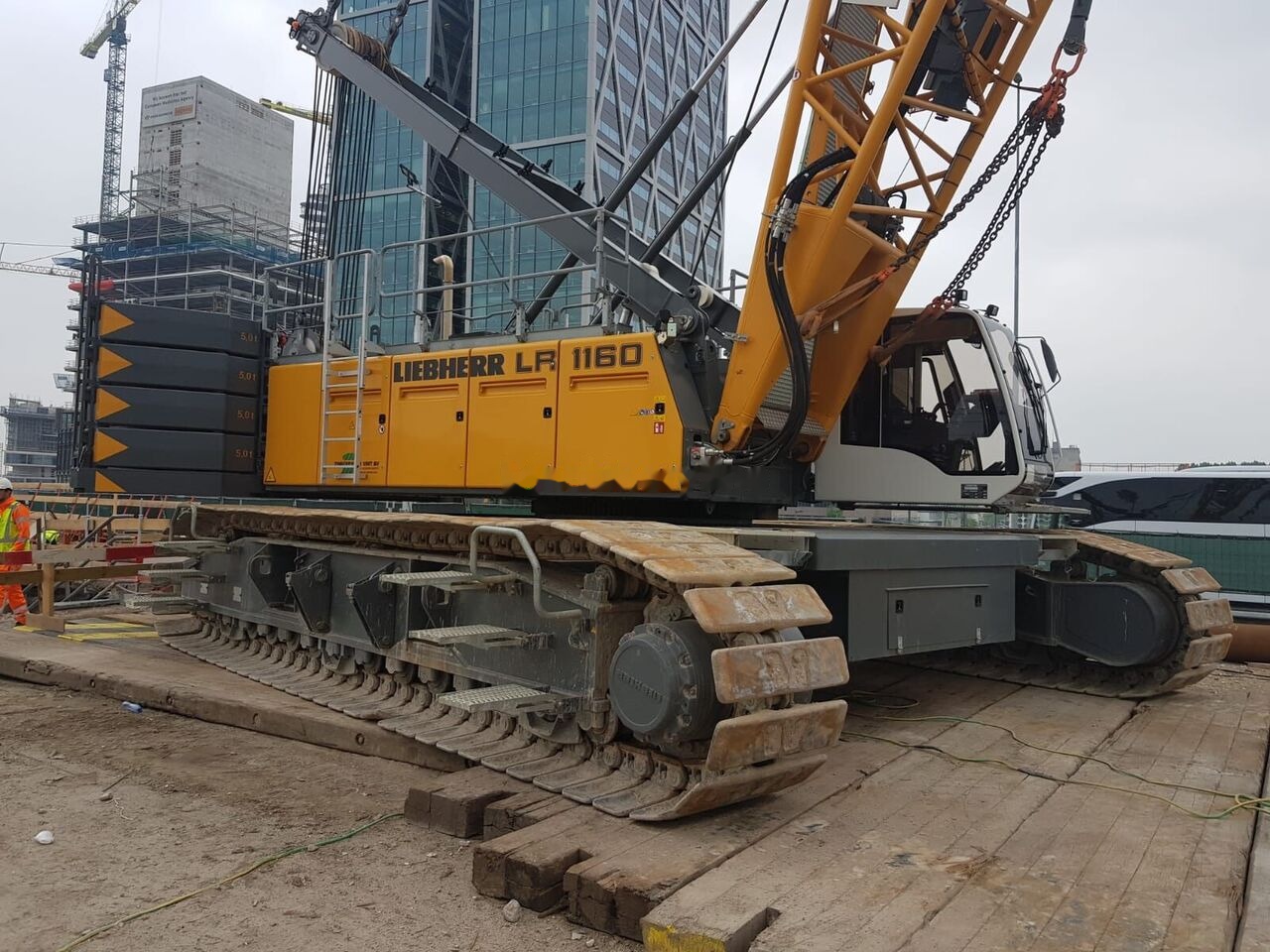 Liebherr LR 1160 - Guindaste sobre esteiras: foto 2 Liebherr LR 1160 - Guindaste sobre esteiras: foto 2