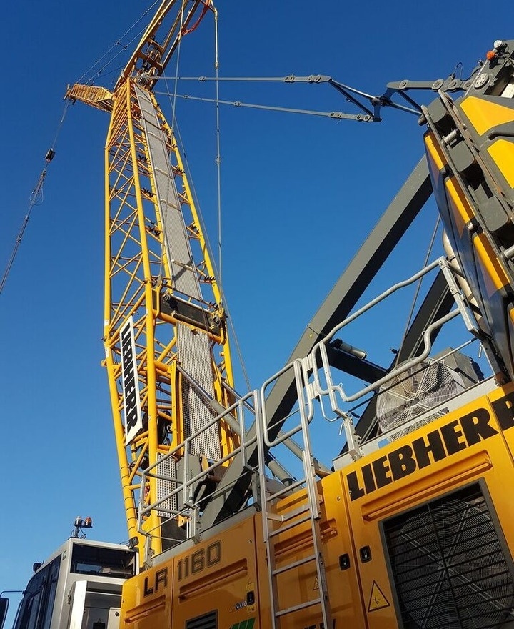 Liebherr LR 1160 - Guindaste sobre esteiras: foto 3 Liebherr LR 1160 - Guindaste sobre esteiras: foto 3