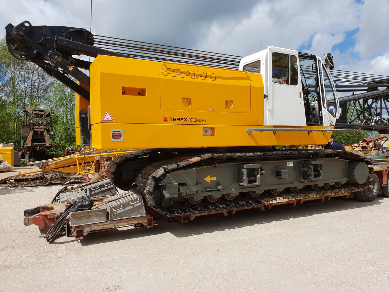 Terex CC 400 - Guindaste sobre esteiras: foto 1 Terex CC 400 - Guindaste sobre esteiras: foto 1