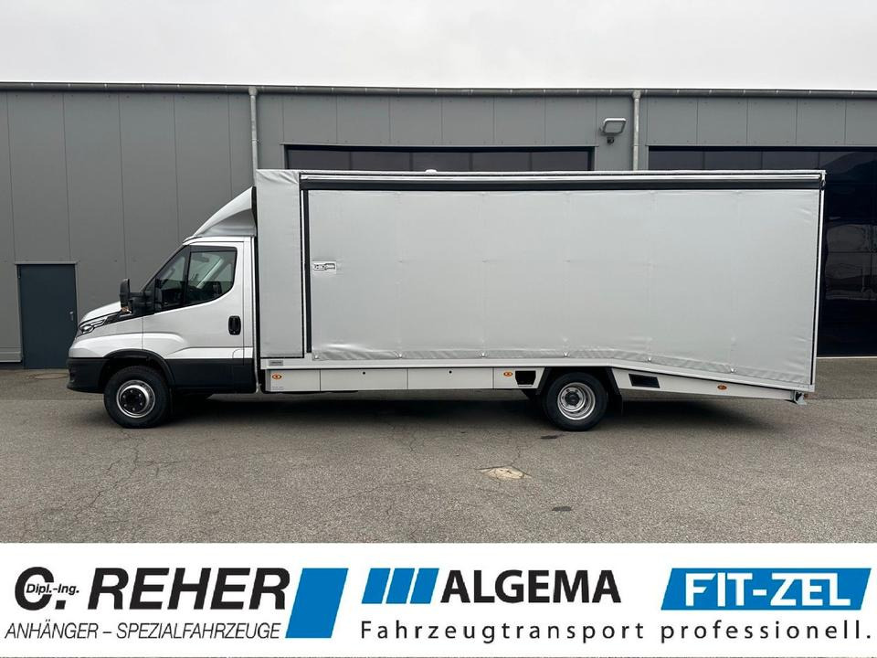 Algema IVECO FESTPLATEAU + Planenaufbau 3,6 to Nutzlast - Camião transporte de veículos, Veículo comercial: foto 1 Algema IVECO FESTPLATEAU + Planenaufbau 3,6 to Nutzlast - Camião transporte de veículos, Veículo comercial: foto 1
