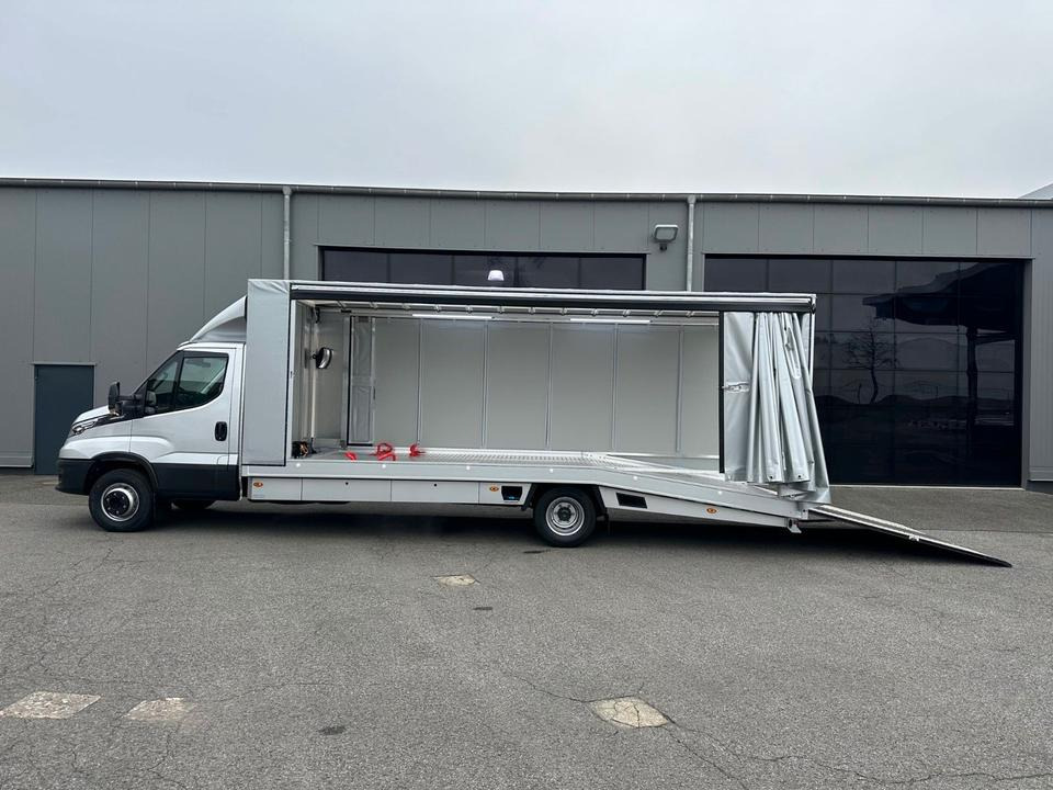 Camião transporte de veículos, Veículo comercial Algema IVECO FESTPLATEAU + Planenaufbau 3,6 to Nutzlast: foto 12