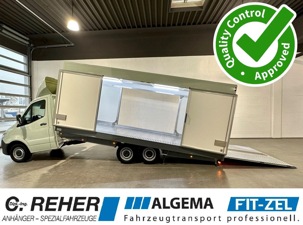 Algema Mercedes Sprinter 619 BLITZLADER 2 -Koffer - Camião transporte de veículos, Veículo comercial: foto 1 Algema Mercedes Sprinter 619 BLITZLADER 2 -Koffer - Camião transporte de veículos, Veículo comercial: foto 1