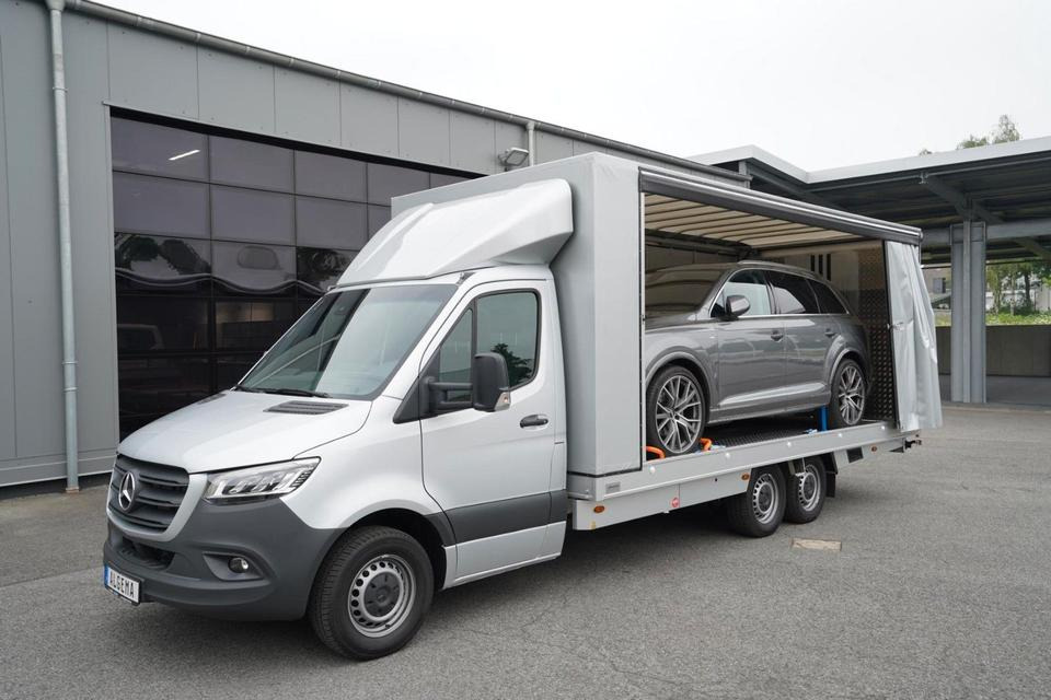 Camião transporte de veículos, Veículo comercial Mercedes-Benz Sprinter 619 ALGEMA BLITZLADER 2 - GESCHLOSSEN: foto 6
