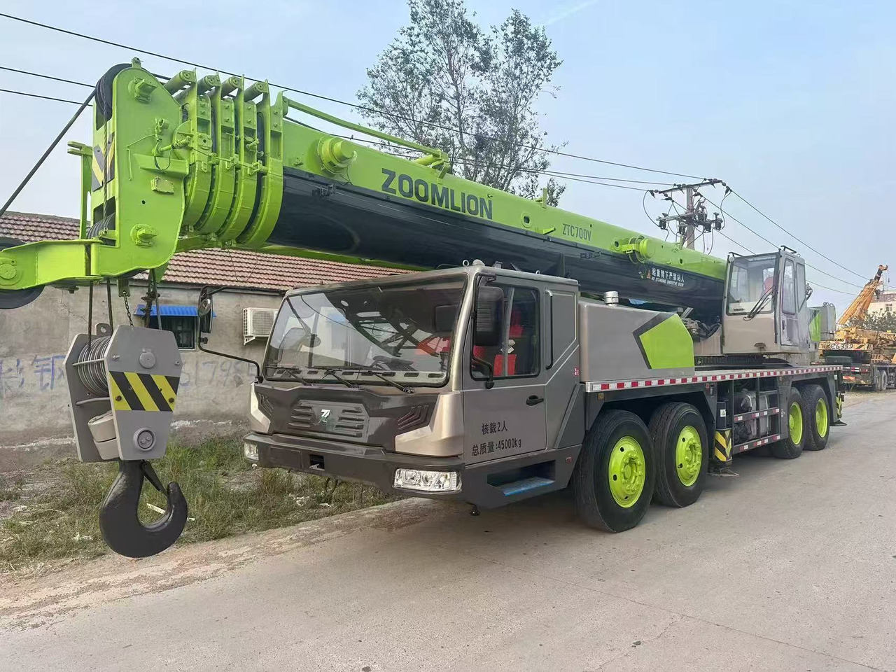 ZOOMLION ZTC701V - Grua móvel: foto 5 ZOOMLION ZTC701V - Grua móvel: foto 5
