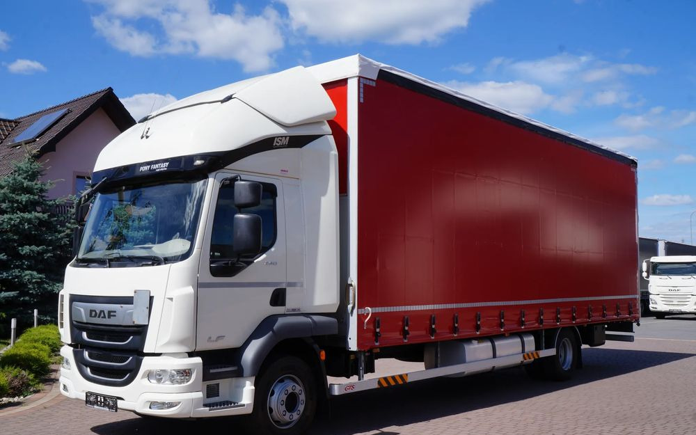 DAF LF 290 EURO 6 FIRANKA DŁ. 8.6m 21 PALET ŁAD 8.250 KG - Camião de lona: foto 2 DAF LF 290 EURO 6 FIRANKA DŁ. 8.6m 21 PALET ŁAD 8.250 KG - Camião de lona: foto 2