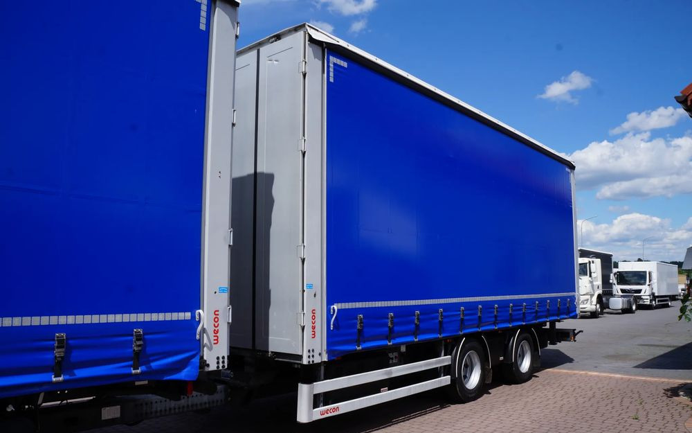 DAF XF 480 EURO 6 ZESTAW TANDEM PRZEJAZDOWY 120 M3 7,7 M + 7,7 M WECON - Camião de lona: foto 5 DAF XF 480 EURO 6 ZESTAW TANDEM PRZEJAZDOWY 120 M3 7,7 M + 7,7 M WECON - Camião de lona: foto 5
