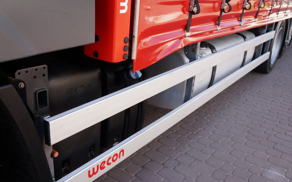 Camião de lona DAF XF 480 EURO 6 ZESTAW TANDEM PRZEJAZDOWY 120 M3  7,8 M + 7,8 M WECON: foto 13