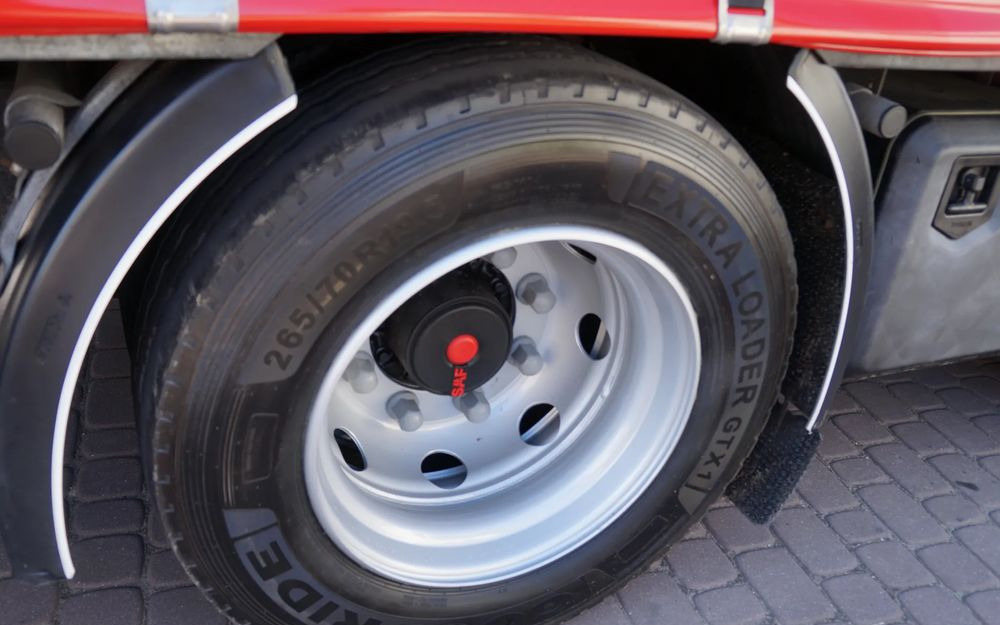 Camião de lona DAF XF 480 EURO 6 ZESTAW TANDEM PRZEJAZDOWY 120 M3  7,8 M + 7,8 M WECON: foto 12