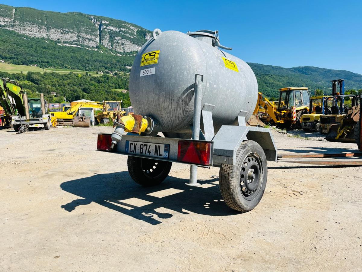 Cuve 500L sur remorque TR0500L - Tuneladora, Reboque cisterna: foto 4 Cuve 500L sur remorque TR0500L - Tuneladora, Reboque cisterna: foto 4