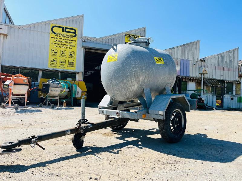 Cuve 500L sur remorque TR0500L - Tuneladora, Reboque cisterna: foto 1 Cuve 500L sur remorque TR0500L - Tuneladora, Reboque cisterna: foto 1