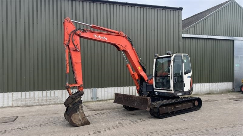 Kubota KX080-3 Digger - Escavadora de rastos: foto 1 Kubota KX080-3 Digger - Escavadora de rastos: foto 1