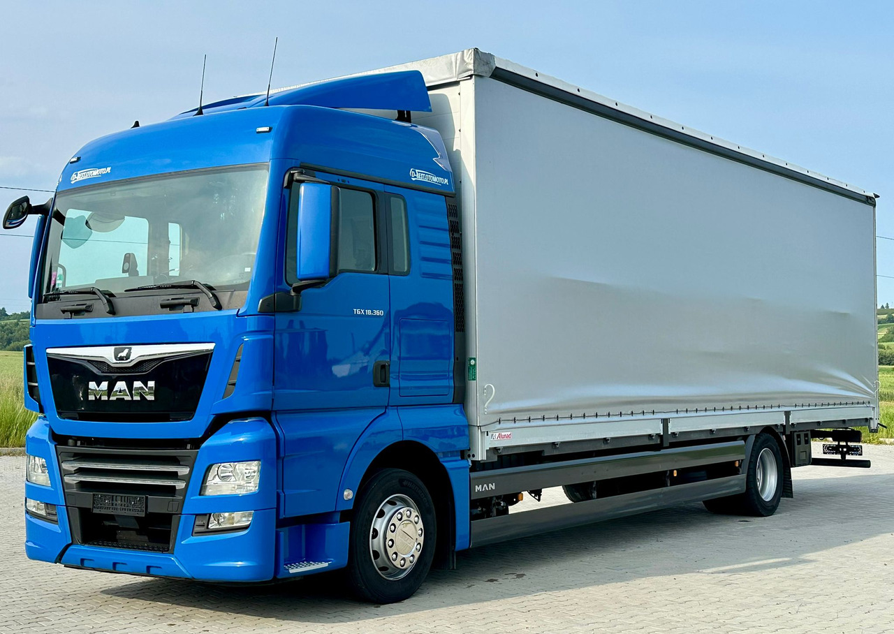 MAN TGX 18.360 / BURTO - FIRANKA / 23 PALETY / SYPIALKA / AUTOMAT / 2021 ROK / SPROWADZONY / SERWISOW - Camião de lona: foto 2 MAN TGX 18.360 / BURTO - FIRANKA / 23 PALETY / SYPIALKA / AUTOMAT / 2021 ROK / SPROWADZONY / SERWISOW - Camião de lona: foto 2