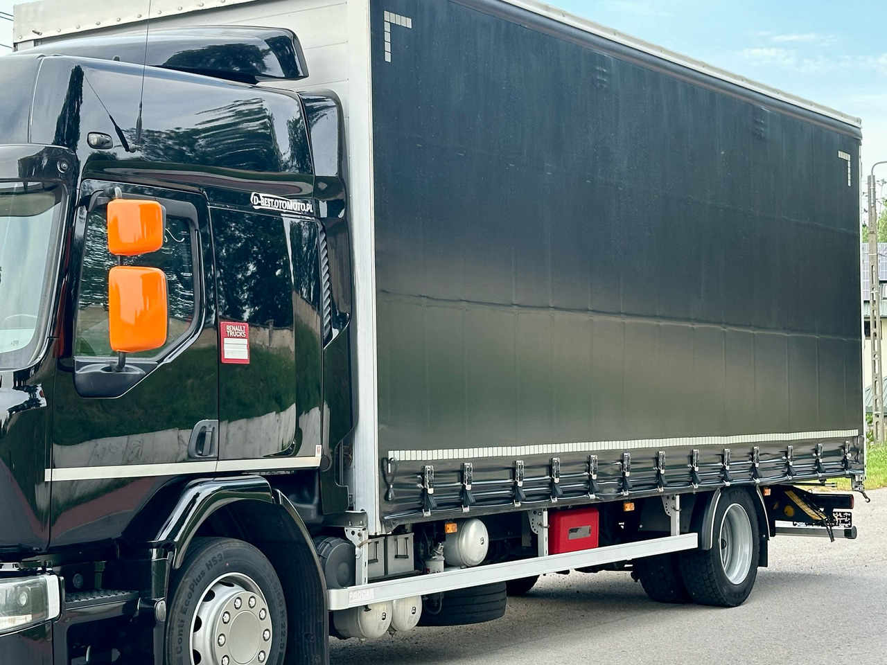 Camião de lona RENAULT D 18 / 320 / FIRANKA / 18 EUROPALET / DUŻA KABINA / EURO 6 / 9 450 KG ŁADOWNOŚCI: foto 9