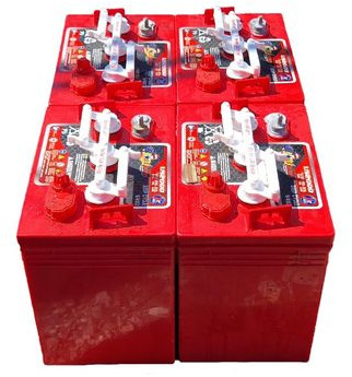 Batterien 4Stck.passend für alle Arbeitsbühnen in unserem Sortime - Bateria automotiva para Máquina de construção: foto 1 Batterien 4Stck.passend für alle Arbeitsbühnen in unserem Sortime - Bateria automotiva para Máquina de construção: foto 1