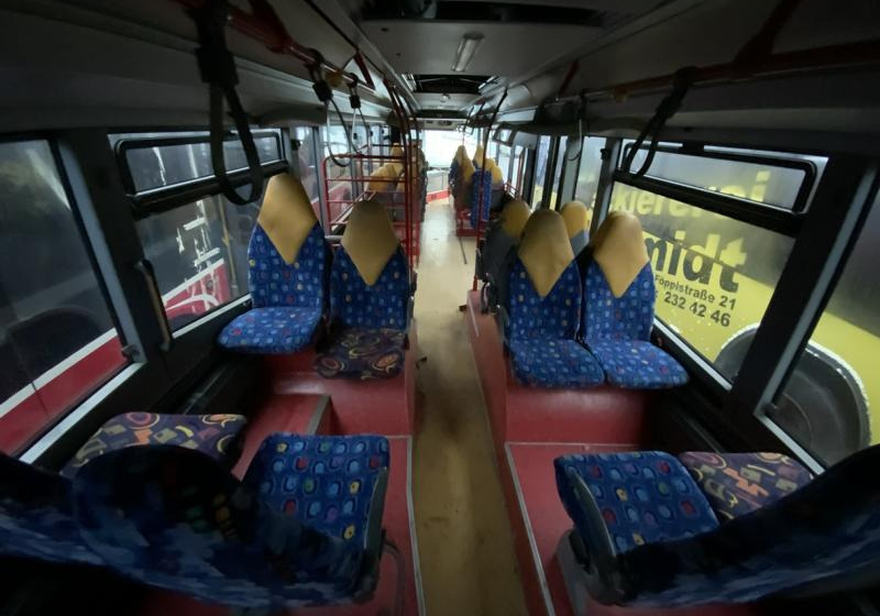 Fotografia de interior 1: Ônibus urbano Setra S 416 NF