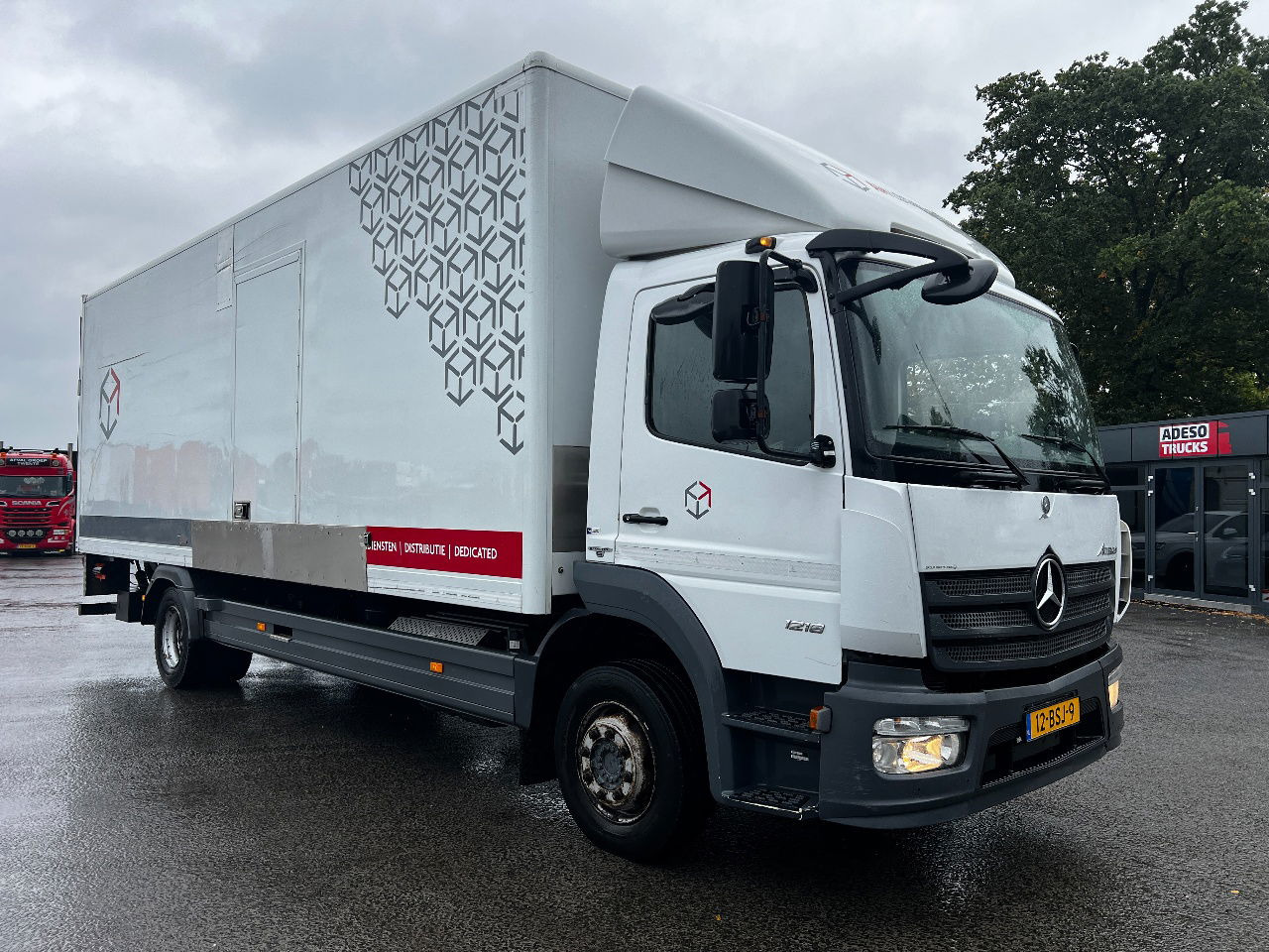 Mercedes-Benz Atego 1218 Euro 6, Full steel suspension - Camião furgão: foto 2 Mercedes-Benz Atego 1218 Euro 6, Full steel suspension - Camião furgão: foto 2