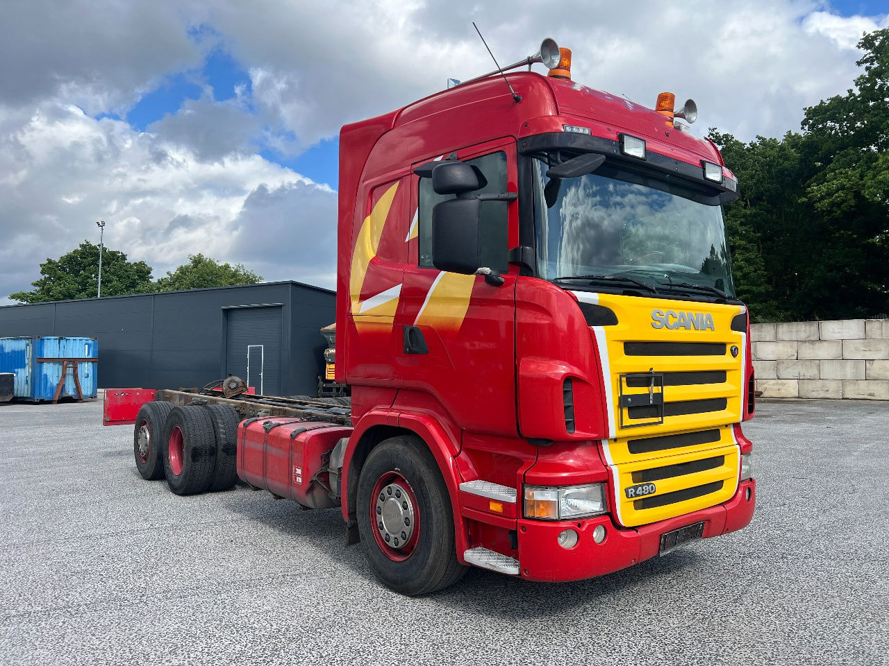 Scania R480 Highline 6x2, Retarder, Euro 5 - Camião chassi: foto 2 Scania R480 Highline 6x2, Retarder, Euro 5 - Camião chassi: foto 2