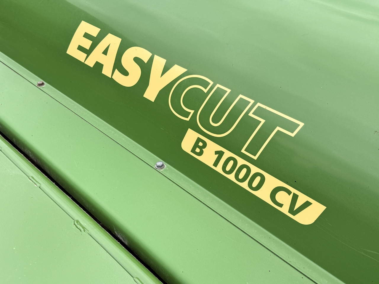 Locação financeira de KRONE Easycut B1000 CV + F360 CV KRONE Easycut B1000 CV + F360 CV: foto 13