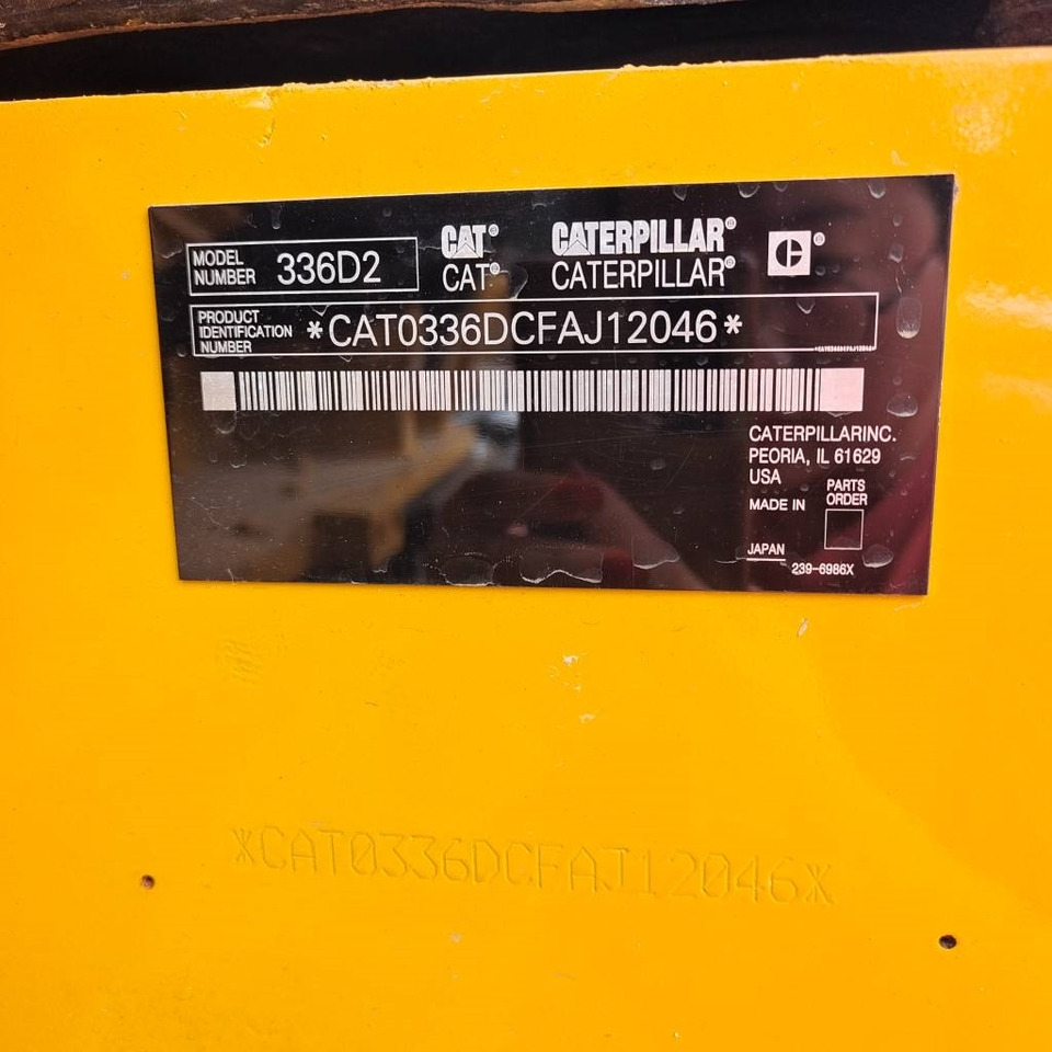 CAT 336D2 - Escavadora de rastos: foto 4 CAT 336D2 - Escavadora de rastos: foto 4