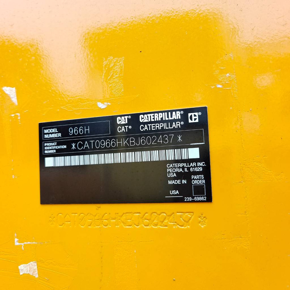 Pá carregadora de rodas CAT 966 H: foto 9