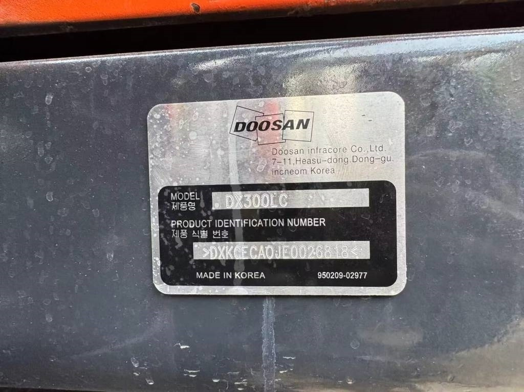 Doosan DX 300 LC - Escavadora de rastos: foto 5 Doosan DX 300 LC - Escavadora de rastos: foto 5