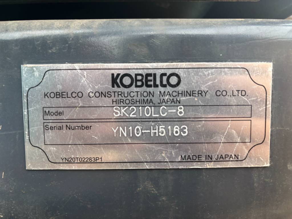 Escavadora de rastos Kobelco SK 210: foto 26