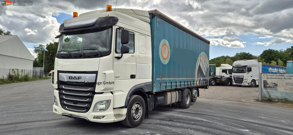 Daf XF 450 FAR 6x2, Liftachse Schiebeplane, Edscha - Camião de lona: foto 1 Daf XF 450 FAR 6x2, Liftachse Schiebeplane, Edscha - Camião de lona: foto 1